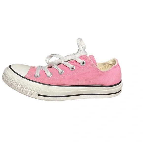 Converse Pink and White Athletic Shoes - Picture 6 of 9